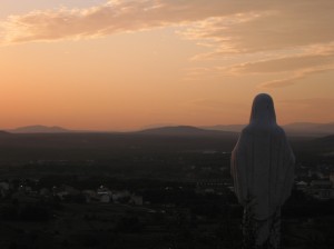 Medjugorje Mary Statue