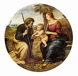 Holy Family by Raphael, 1506.