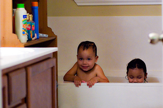 Bath time Bath time