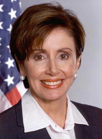 Nancy Pelosi, Representative from California.